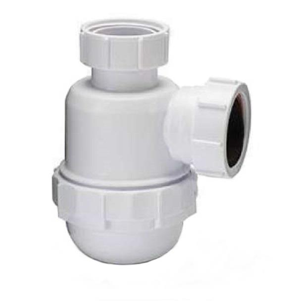 Polypipe 40mm Shallow Seal Bottle Trap 38mm Seal