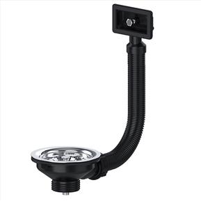 Basket Strainer Waste With Rectangular Overflow