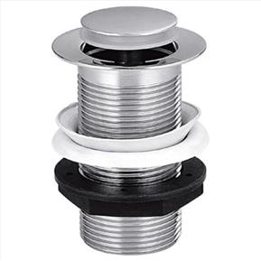 Round Clicker Unslotted Basin Waste