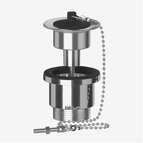 Poly Plug Slotted Basin Waste