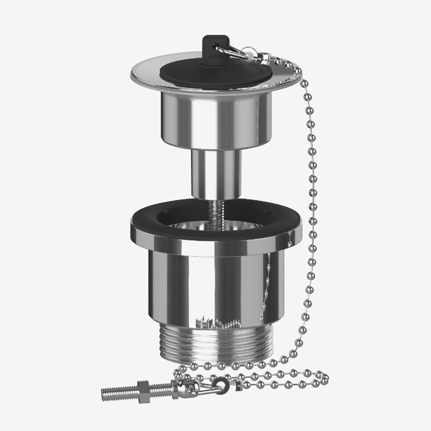 Poly Plug Slotted Basin Waste