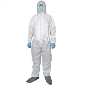 Microporous Disposable White Coverall