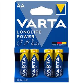 Varta Longlife AA Batteries - 4 Pack
