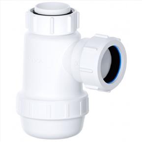 32mm/1.25 inch Shallow Bottle Trap - 38mm Water Seal